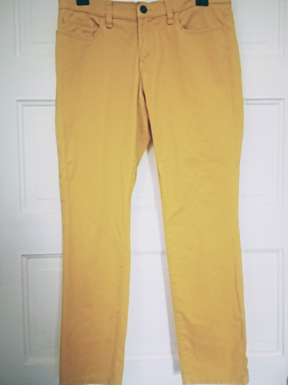 LOFT Mustard Yellow Chinos
